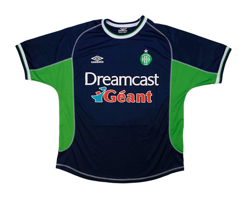 AS Saint-Étienne 2000-01 Away Kit
