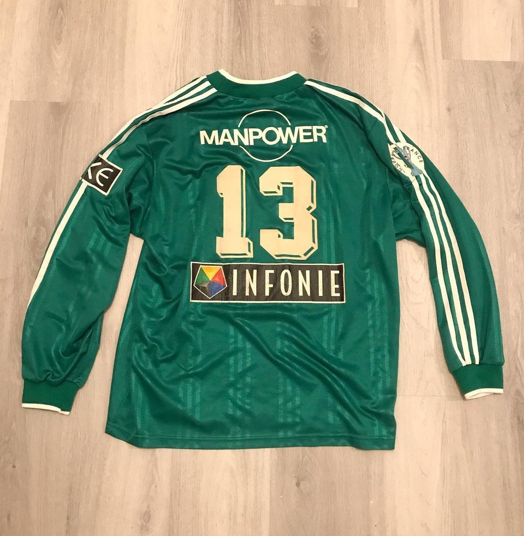AS Saint-Étienne 2000-01 Coupe de France Home Kit