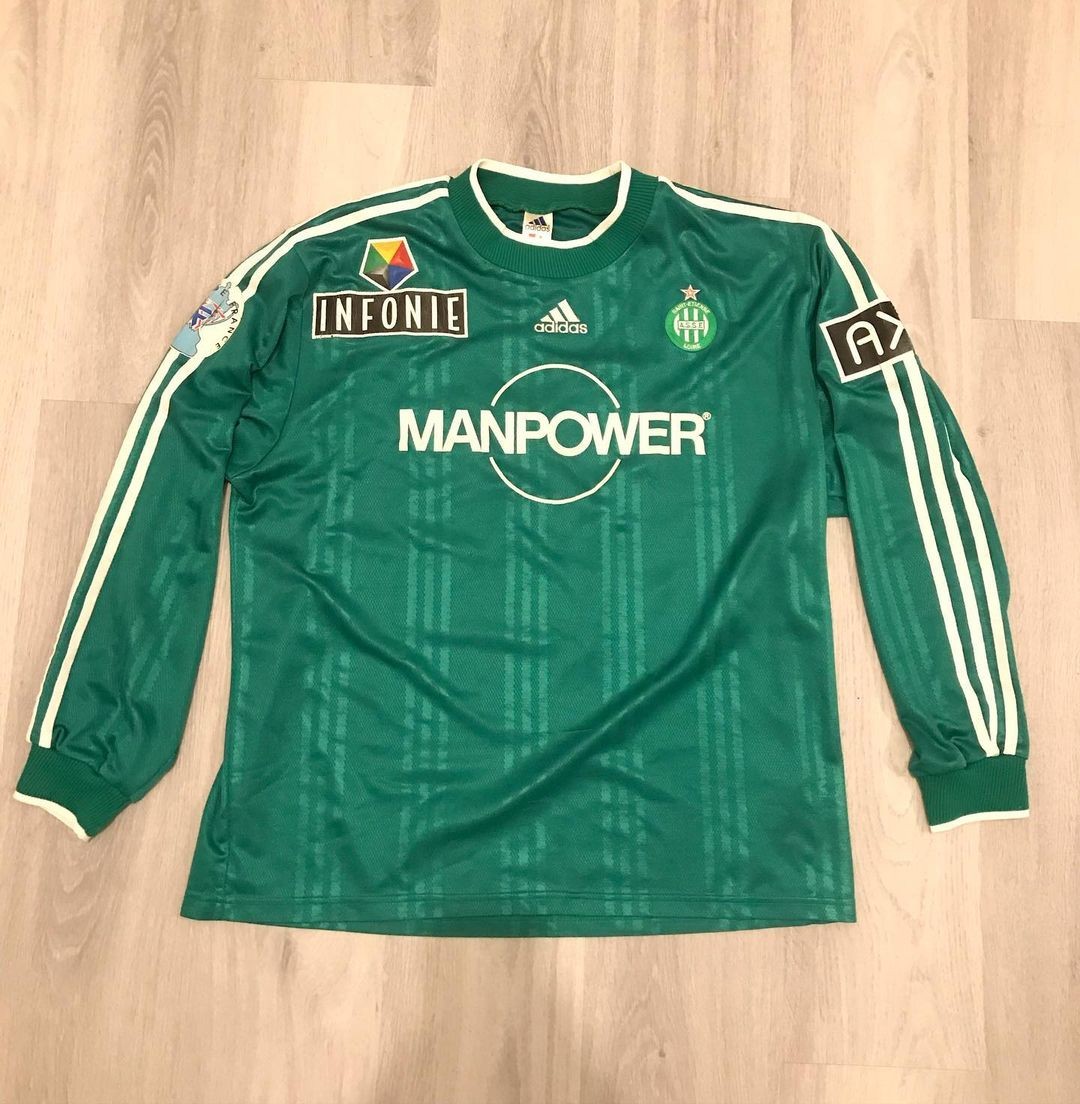 AS Saint-Étienne 2000-01 Coupe de France Home Kit