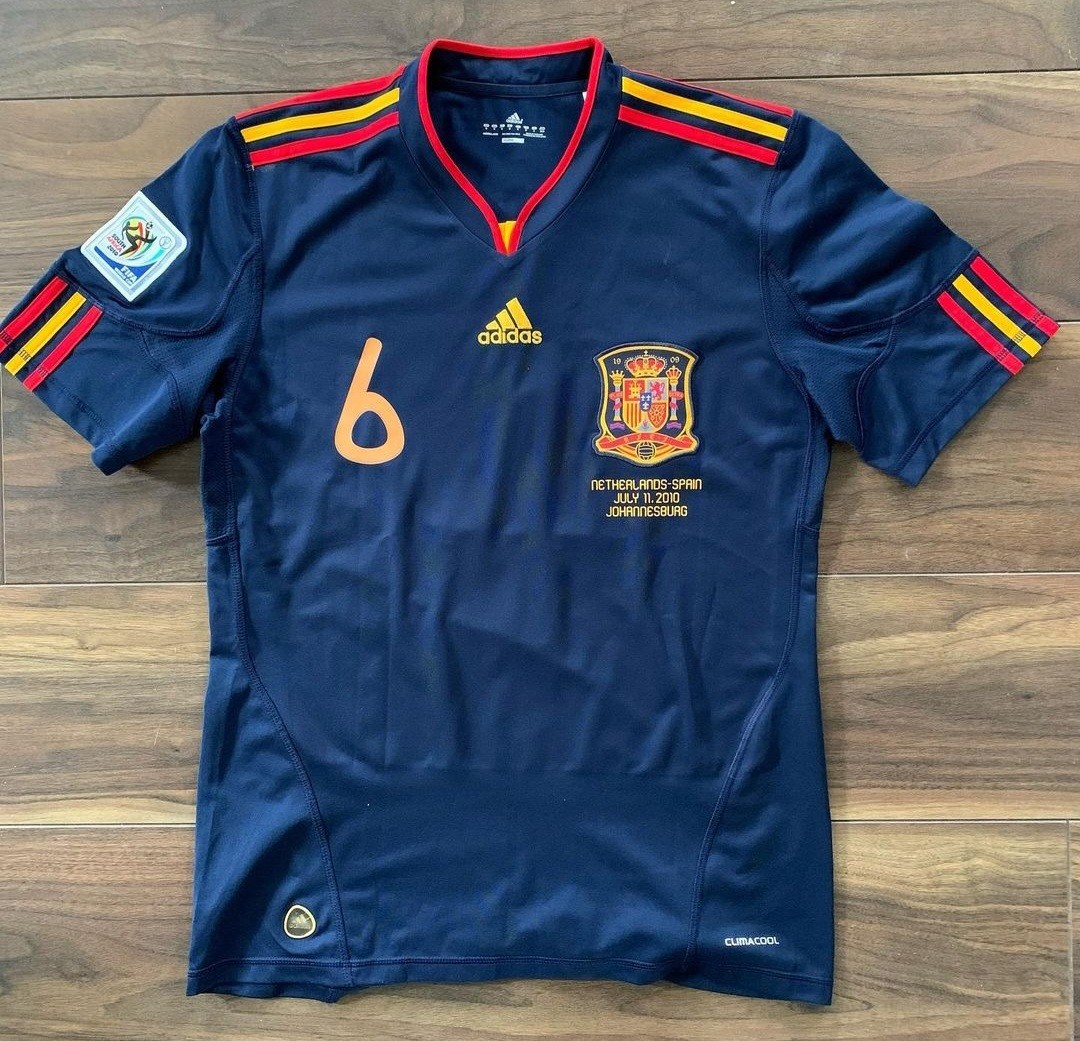 Spain 2010 World Cup Final Kit