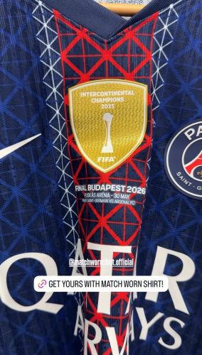Paris Saint-Germain 2025-26 Champions League Final Kit