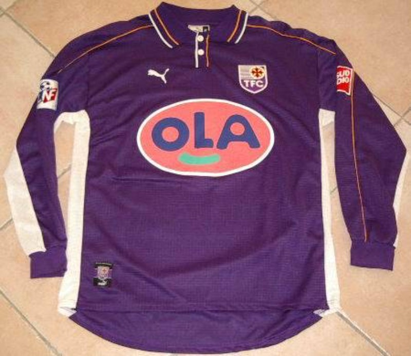 Toulouse FC 2000-01 Home Kit