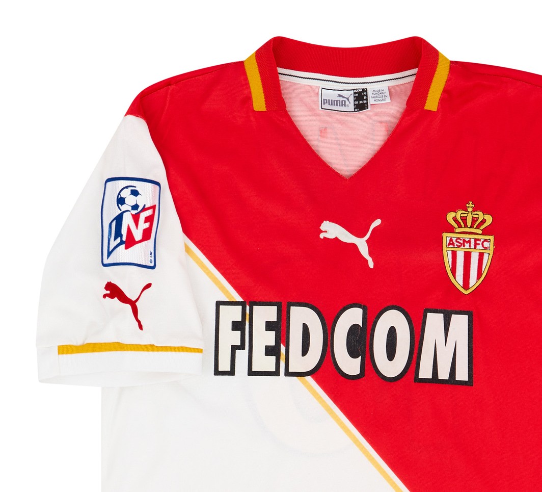 AS Monaco 2001-02 Home Kit