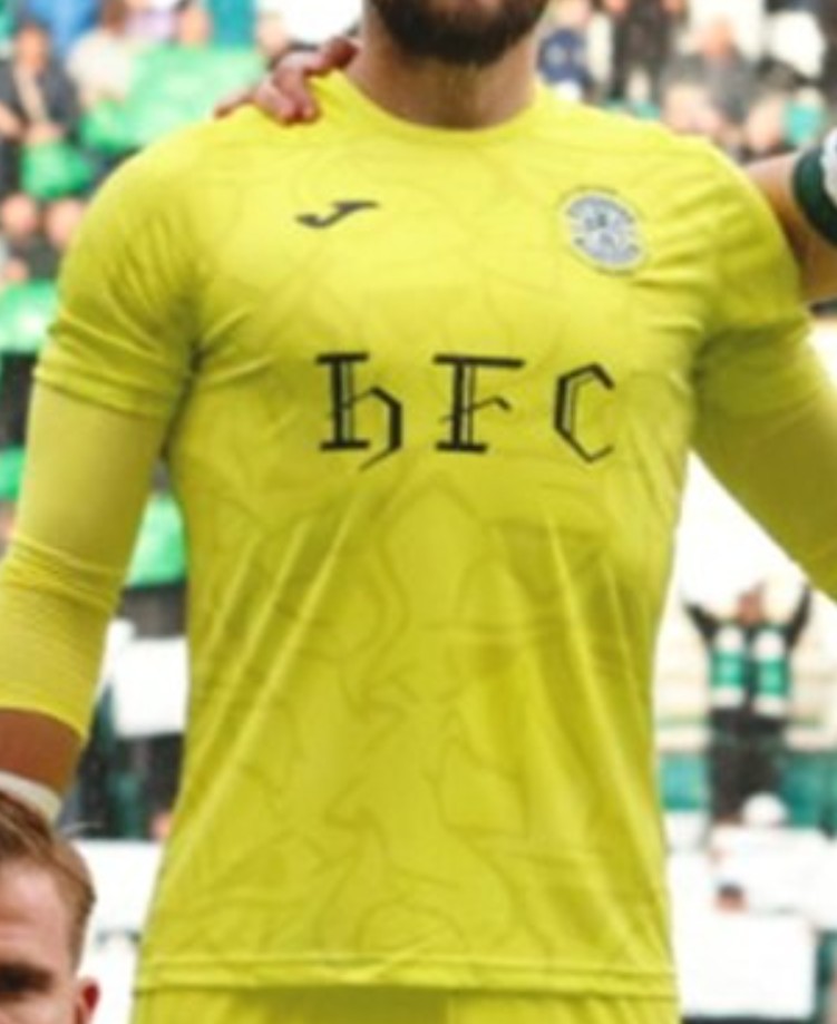Hibernian 2025-26 GK Third V2 Kit