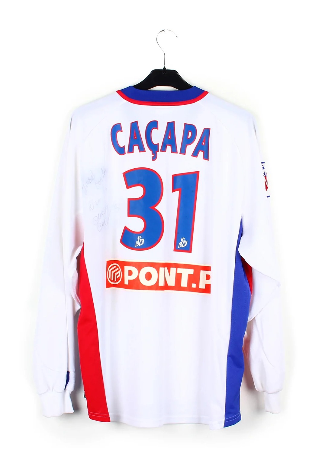 Olympique Lyonnais 2001-02 Coupe de la Ligue Home Kit