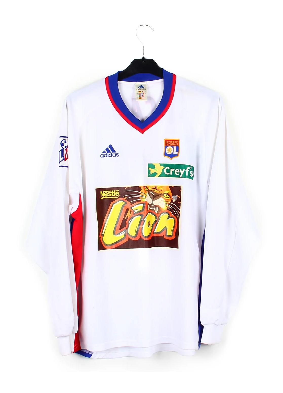 Olympique Lyonnais 2001-02 Coupe de la Ligue Home Kit