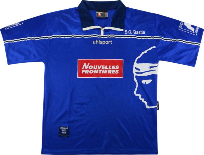 SC Bastia 2001-02 Home Kit