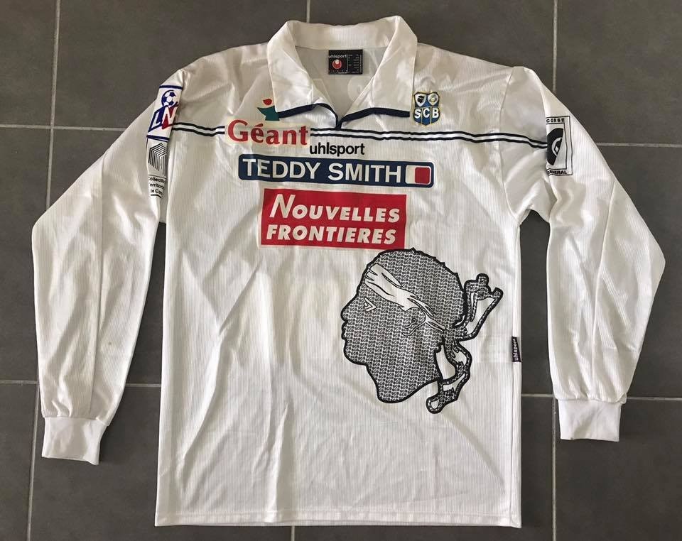 SC Bastia 2001-02 Away 2 Kit