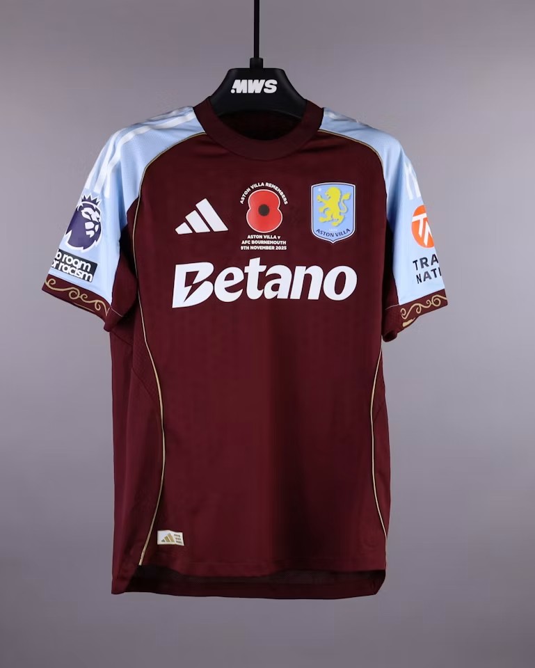 Aston Villa 2025-26 Home V2 Kit