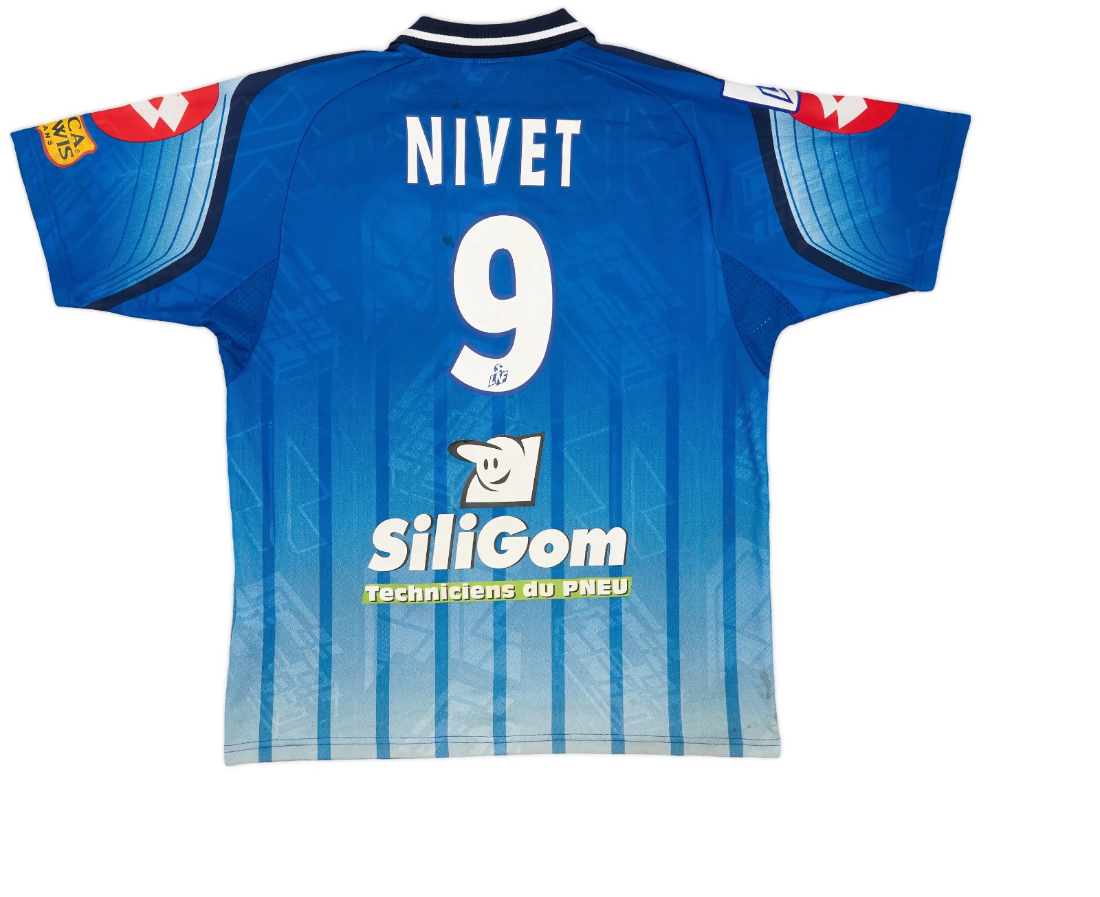 ES Troyes AC 2001-02 Home Kit