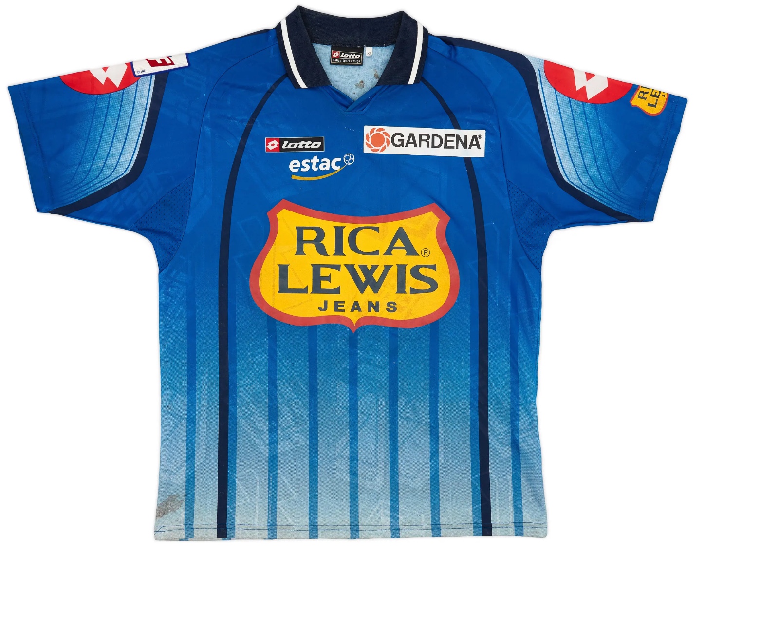 ES Troyes AC 2001-02 Home Kit
