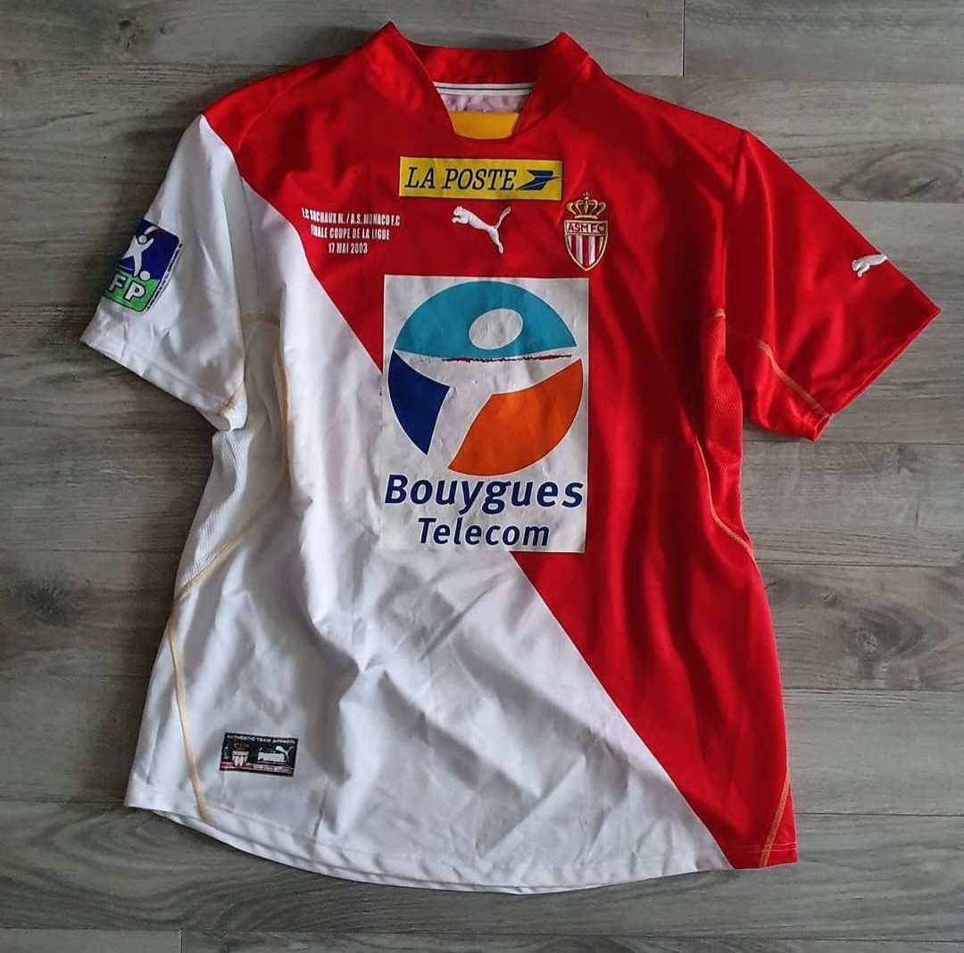 AS Monaco 2002-03 Coupe de la Ligue Final Kit