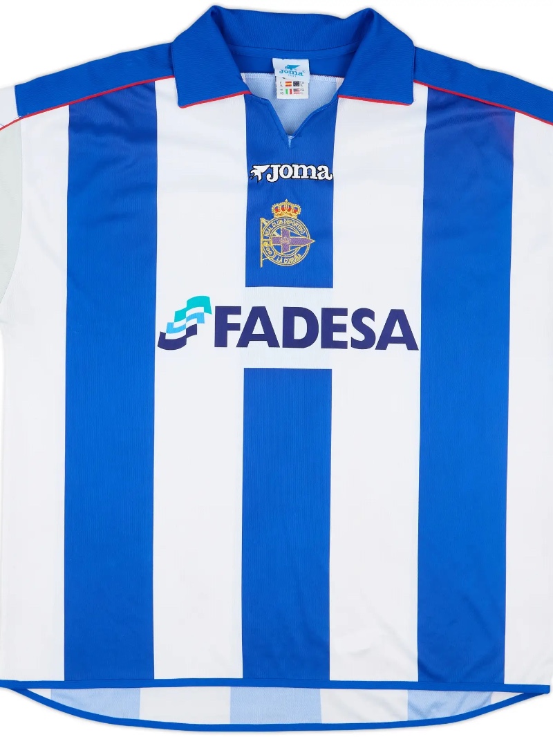RC Deportivo de A Coruña Home Shirt 2001/02