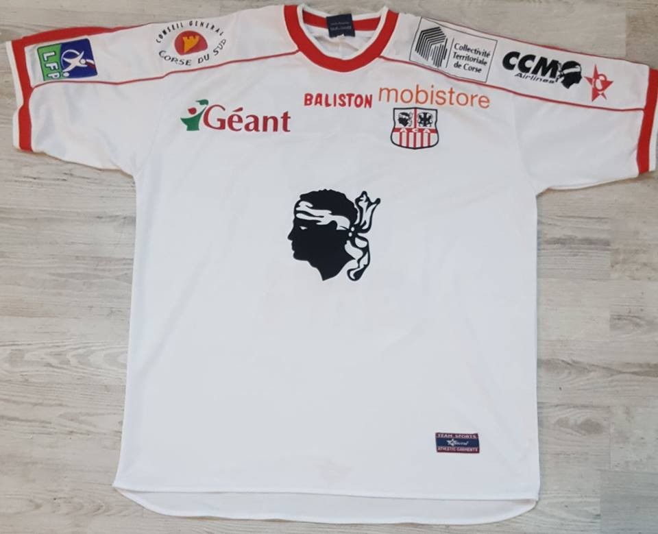 AC Ajaccio 2002-03 Home Kit
