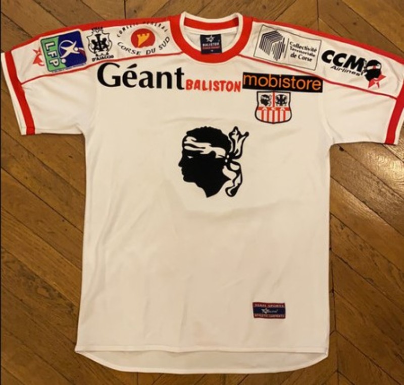 AC Ajaccio 2002-03 Home Kit