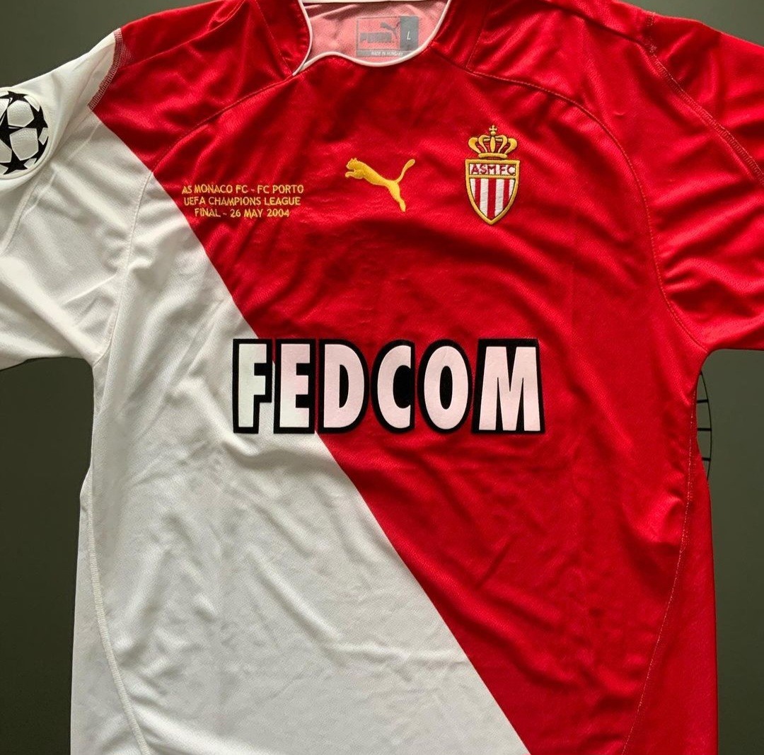 AS Monaco 2003-04 Champions League Final Kit