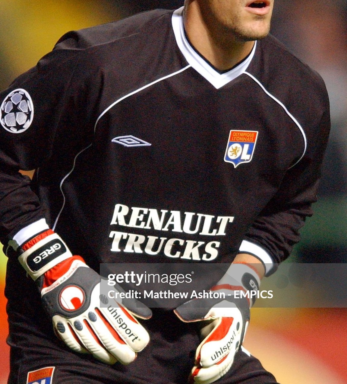 Olympique Lyonnais 2003-04 GK 1 Kit