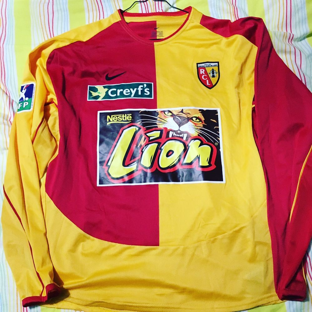 RC Lens 2003-04 Coupe de la Ligue Home Kit