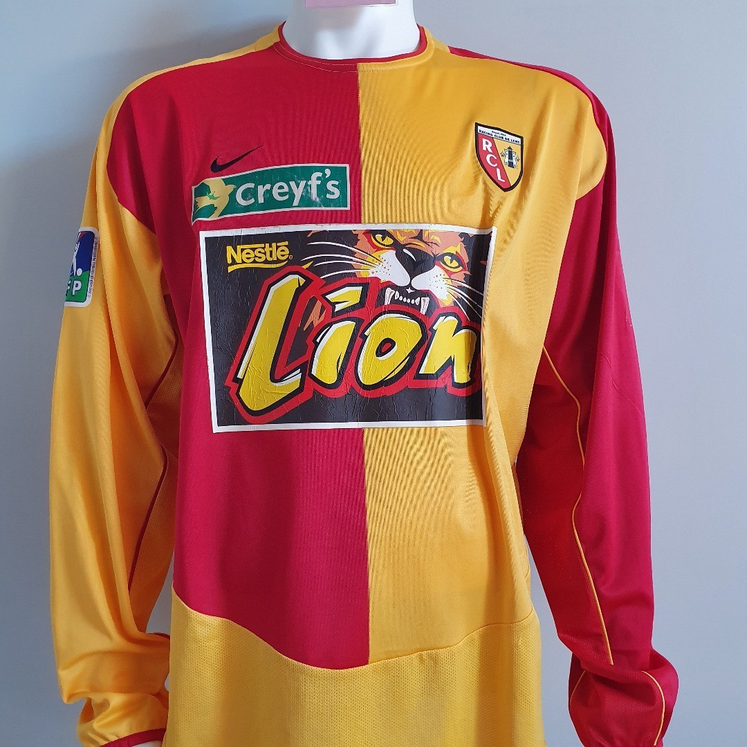 RC Lens 2003-04 Coupe de la Ligue Home Kit