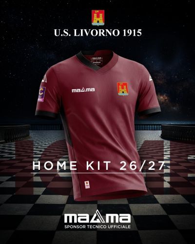 US Livorno 1915 2026-27 Home Kit