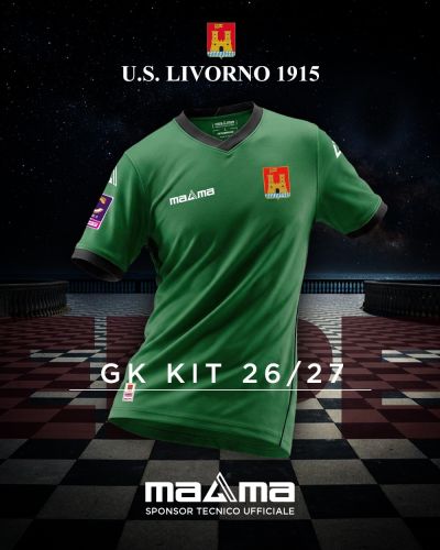 US Livorno 1915 2026-27 GK 1 Kit