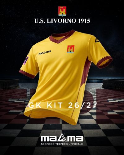 US Livorno 1915 2026-27 GK 2 Kit