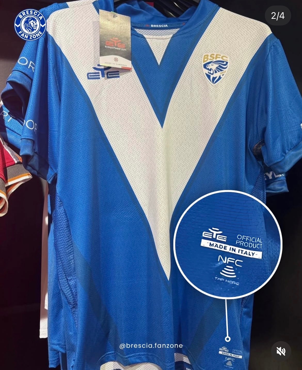 Brescia Calcio 2026-27 Home Kit