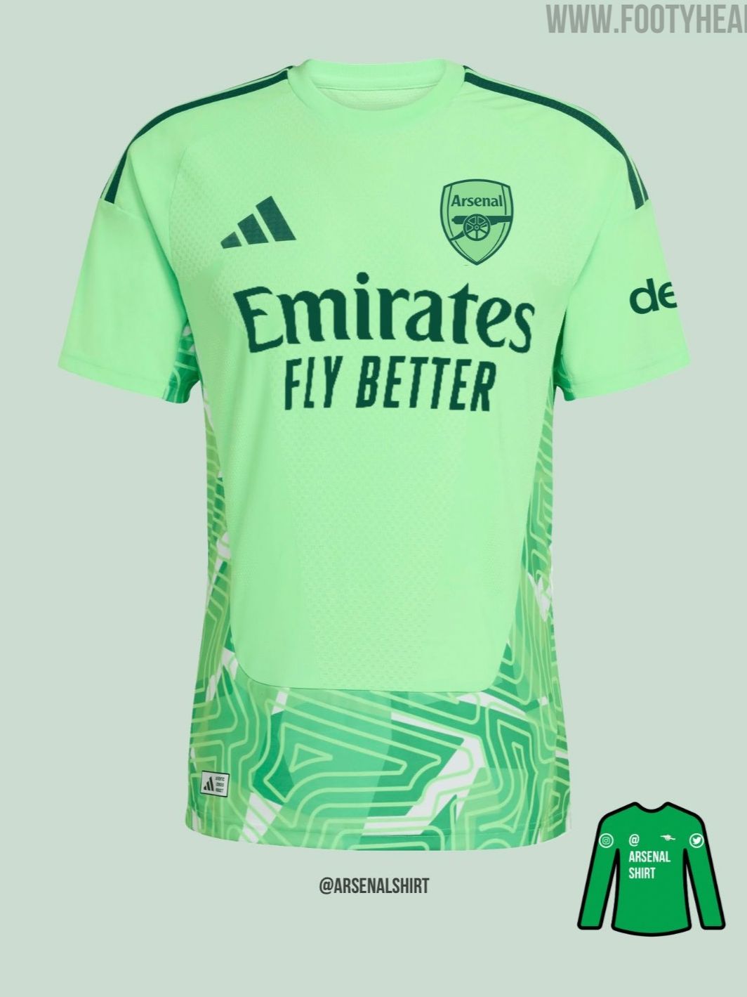 Arsenal FC 2026-27 GK 6 Kit