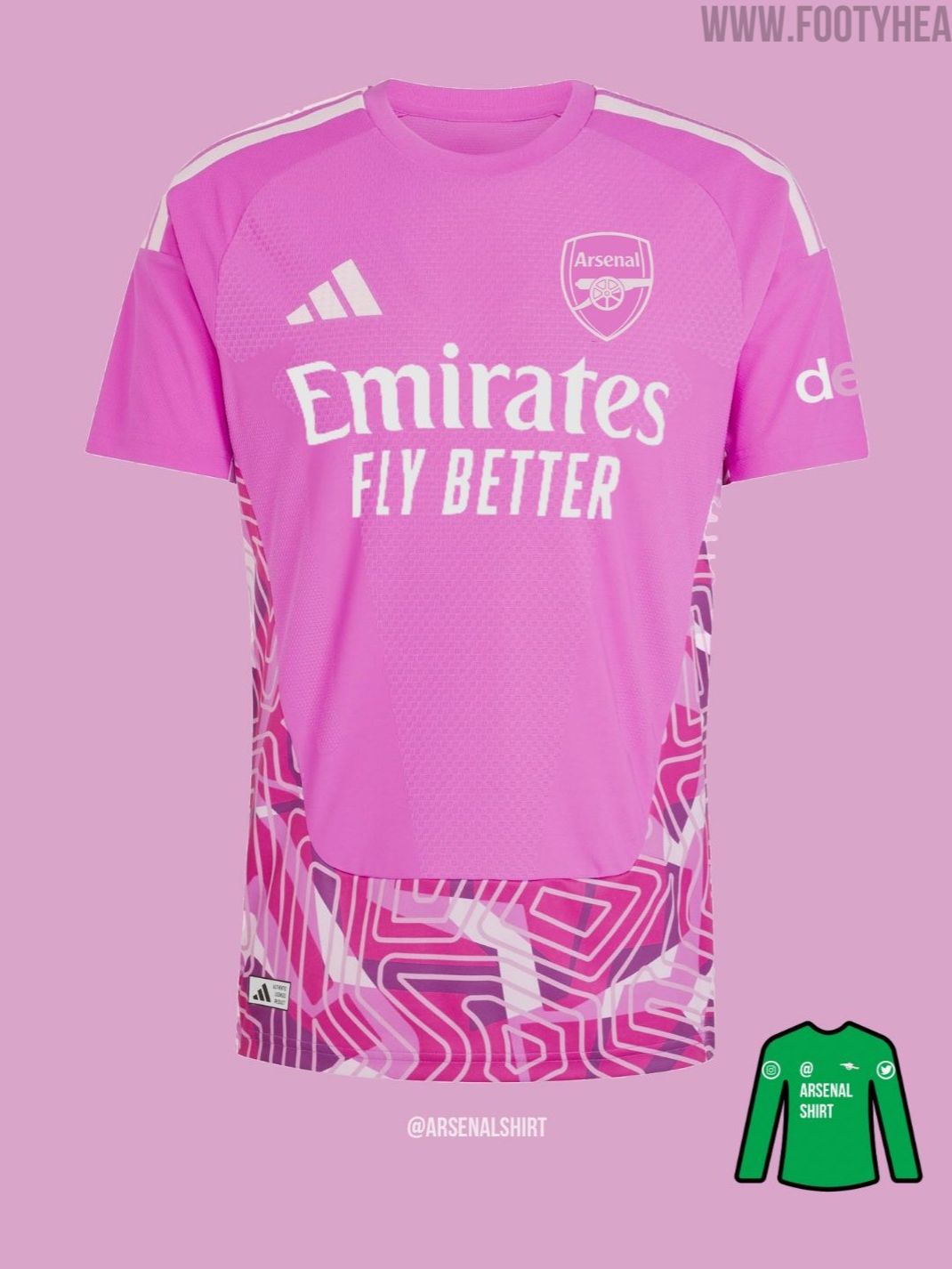 Arsenal FC 2026-27 GK 7 Kit