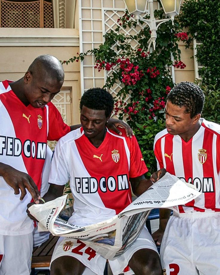 AS Monaco 2004-05 Home Kit