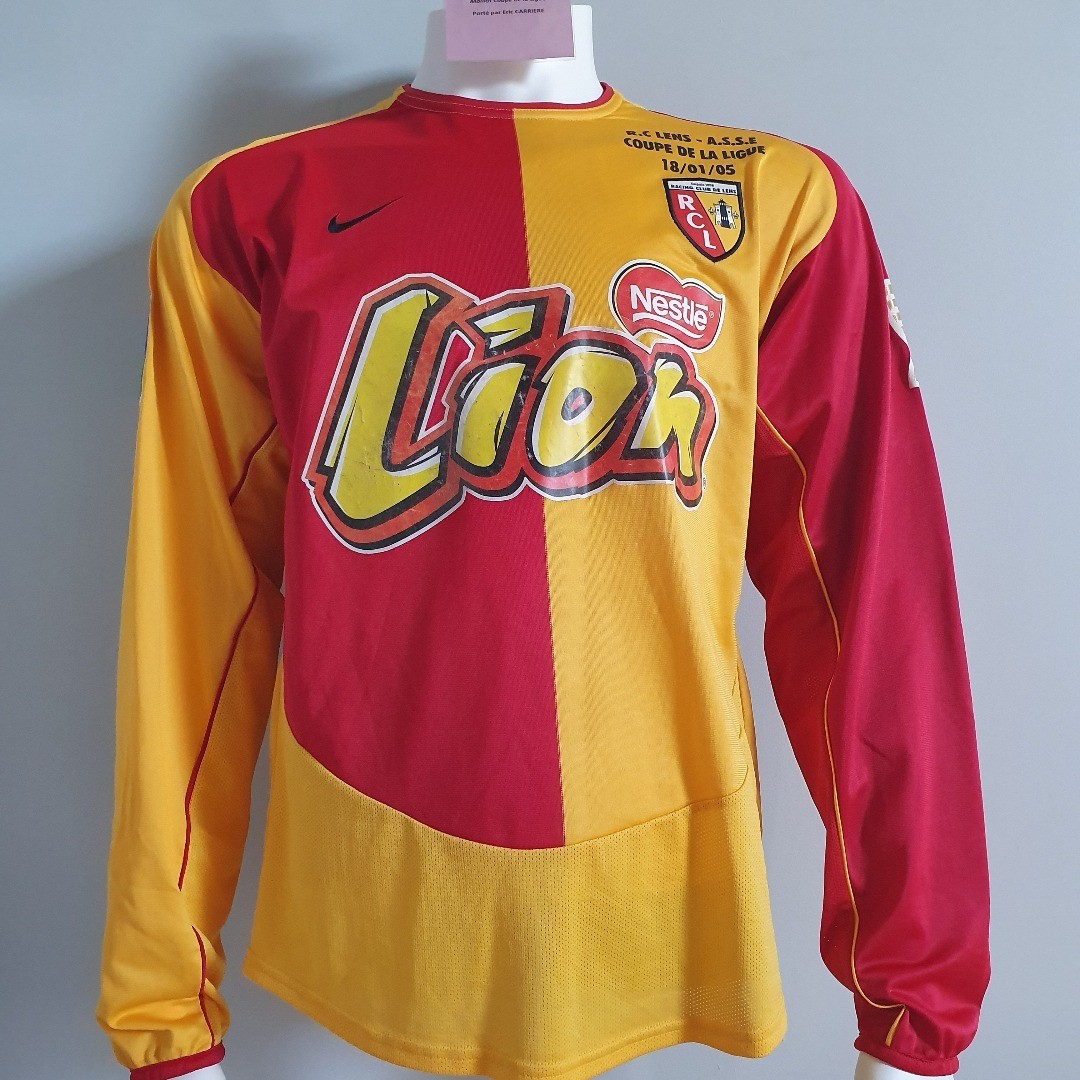 RC Lens 2004-05 Coupe de la Ligue Home Kit