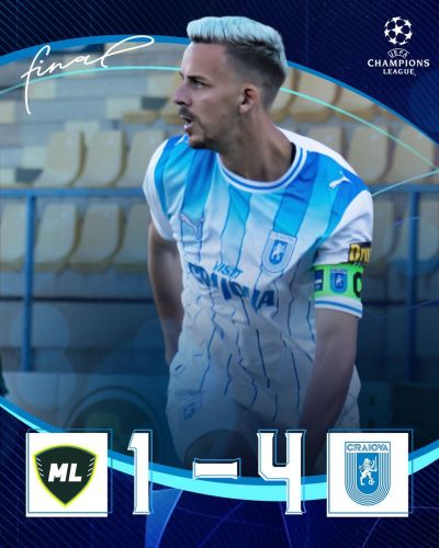 Universitatea Craiova 2026-27 Champions League Home Kit