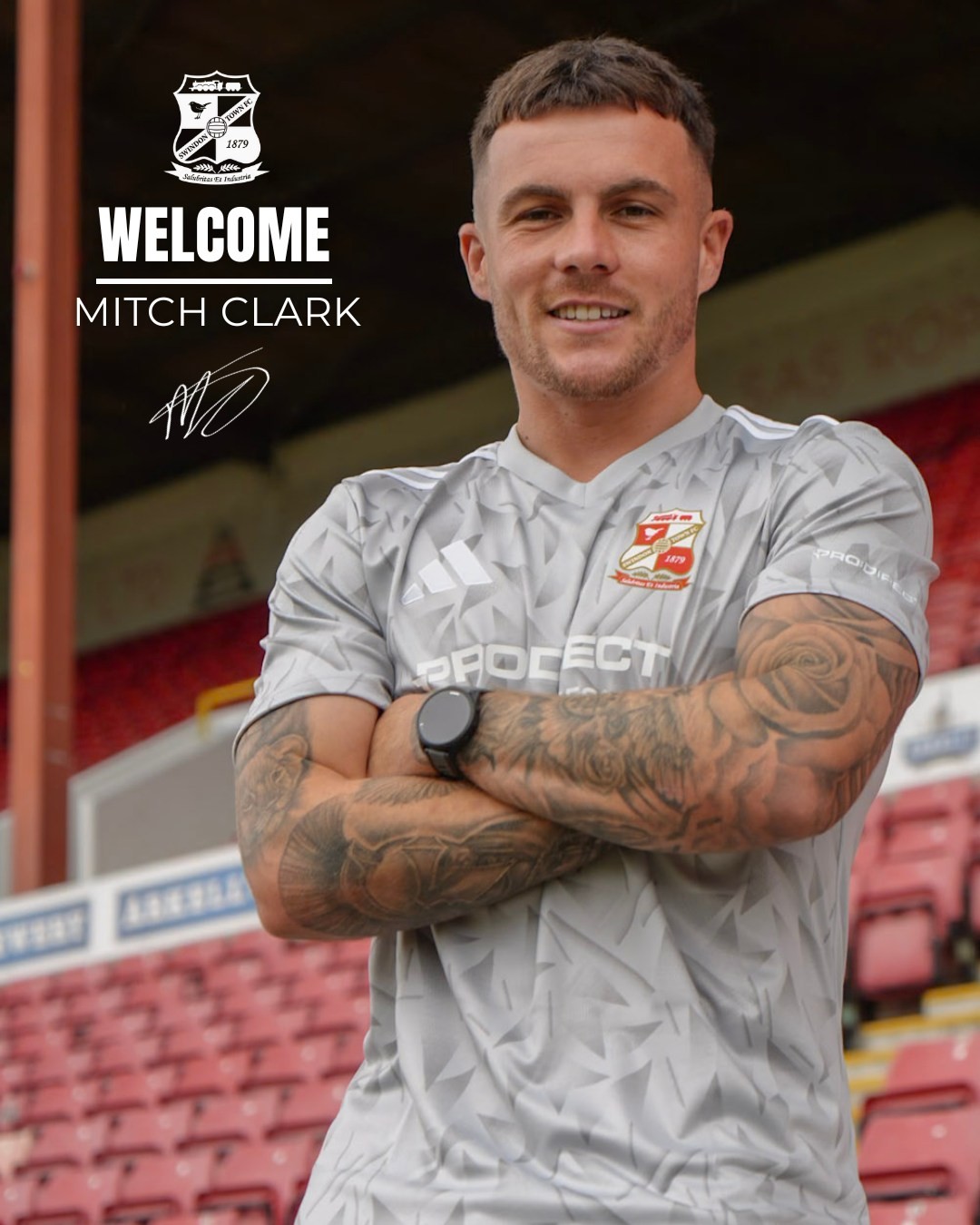 Swindon Town 2026-27 Pre-Season Home Kit