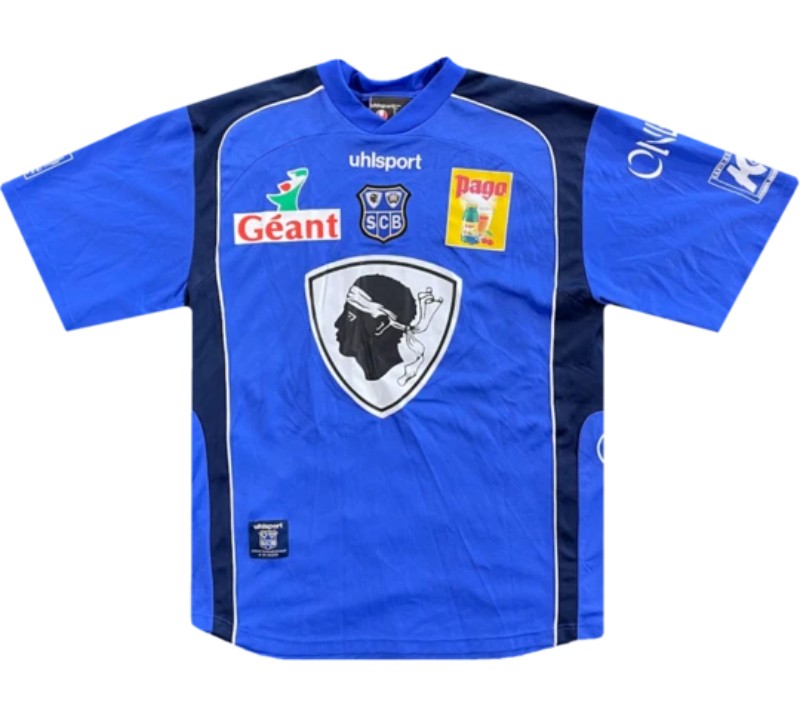 SC Bastia 2004-05 Home Kit