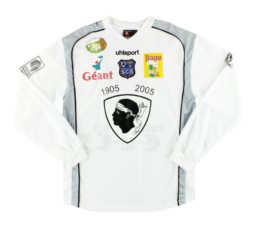 SC Bastia 2004-05 Away Kit