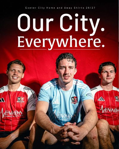 Exeter City 2026-27 Away Kit