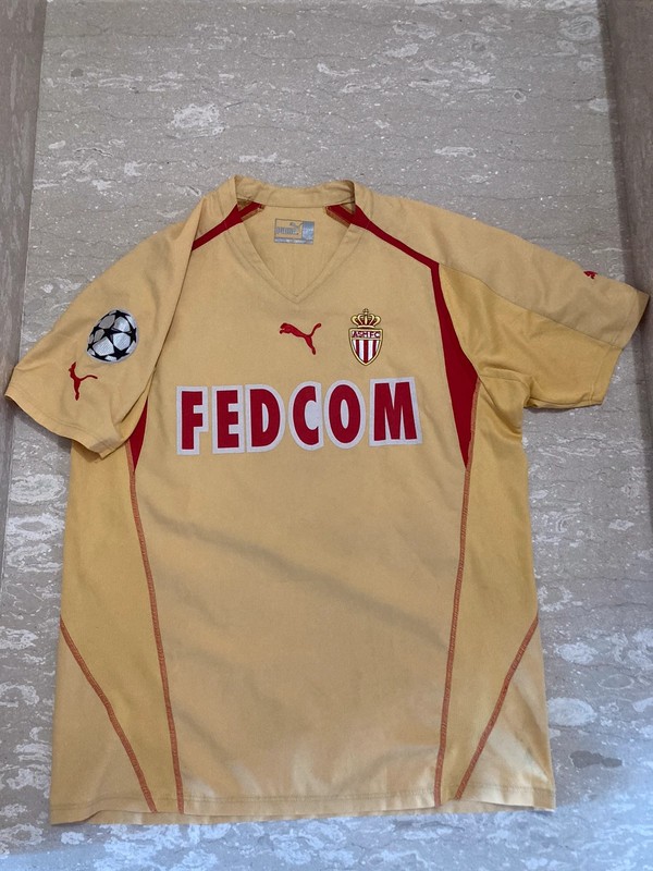 AS Monaco 2005-06 European Away Kit