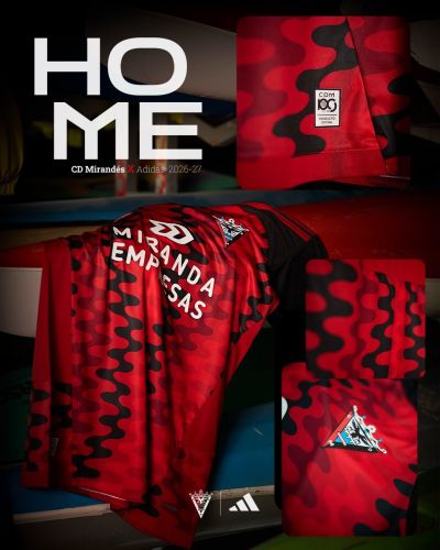 CD Mirandés 2026-27 Home Kit