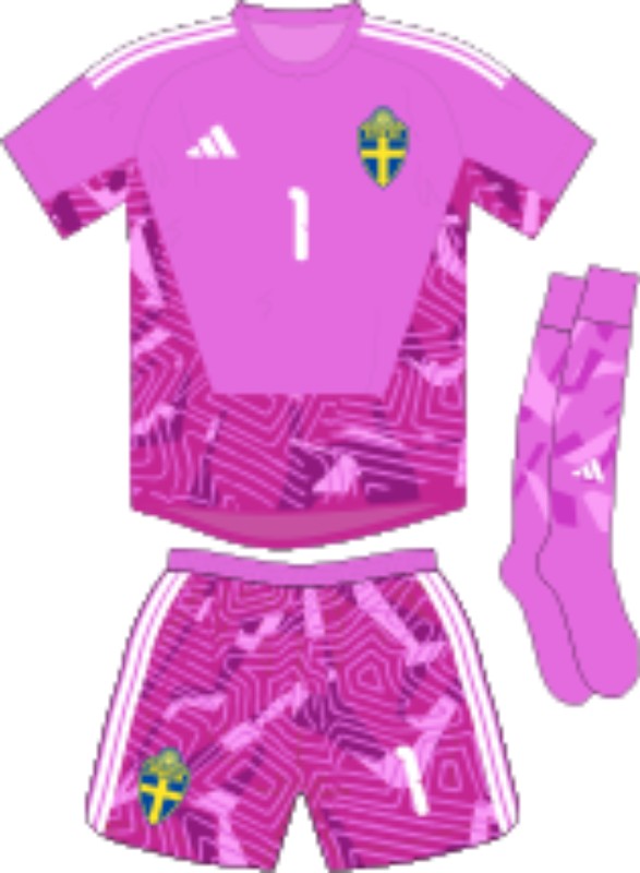 Sweden 2026 GK 5 Kit