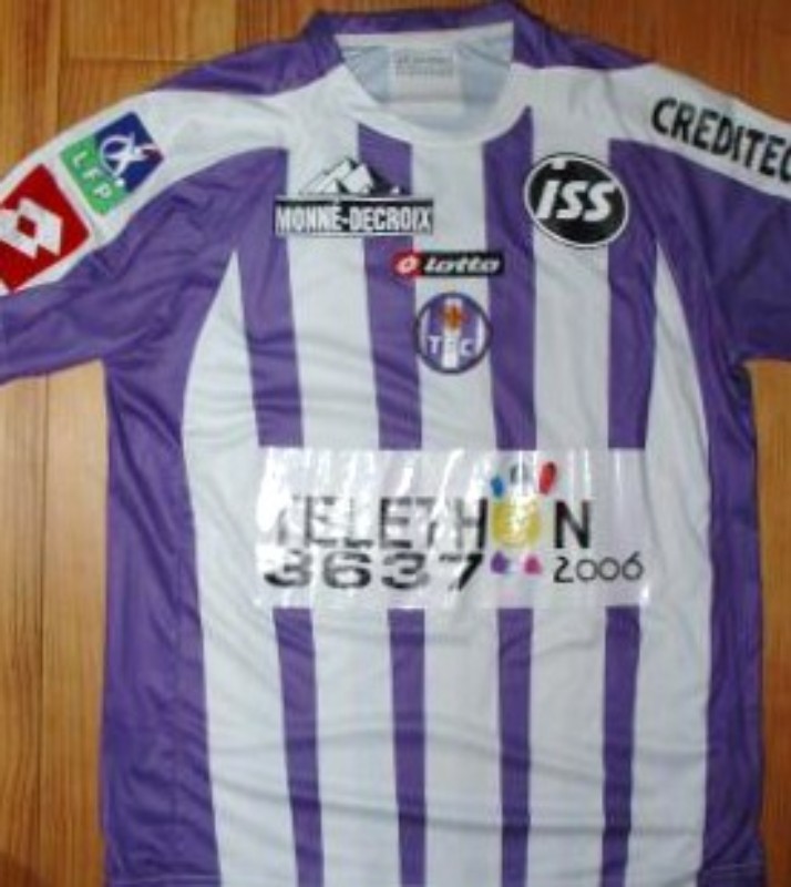 Toulouse FC 2006-07 Home V4 Kit