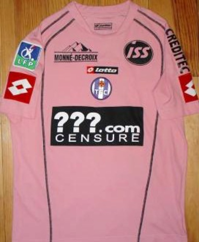 Toulouse FC 2006-07 Away V2 Kit