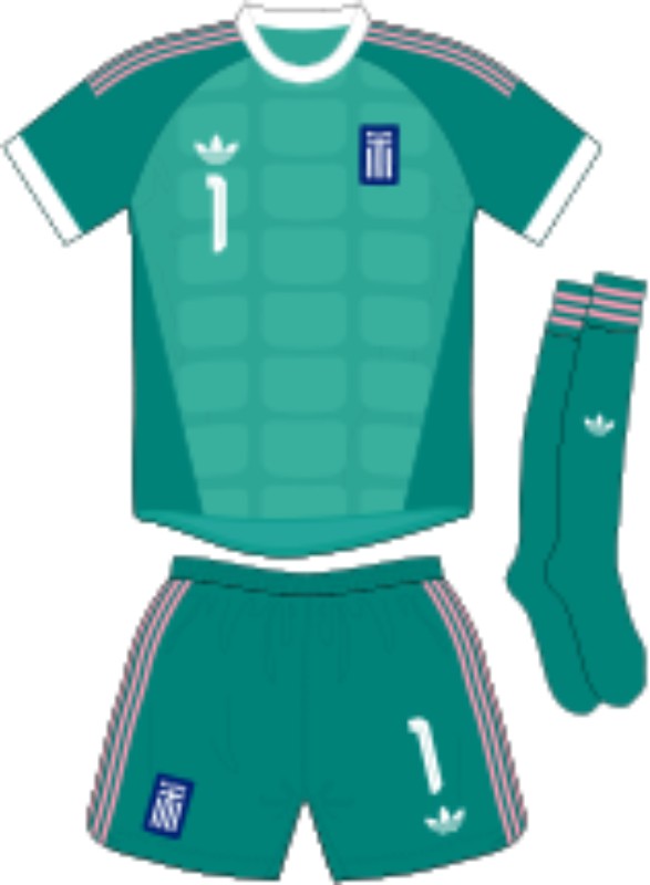 Greece 2026 GK 6 Kit