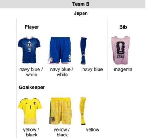 Japan 2026 GK 4 Kit