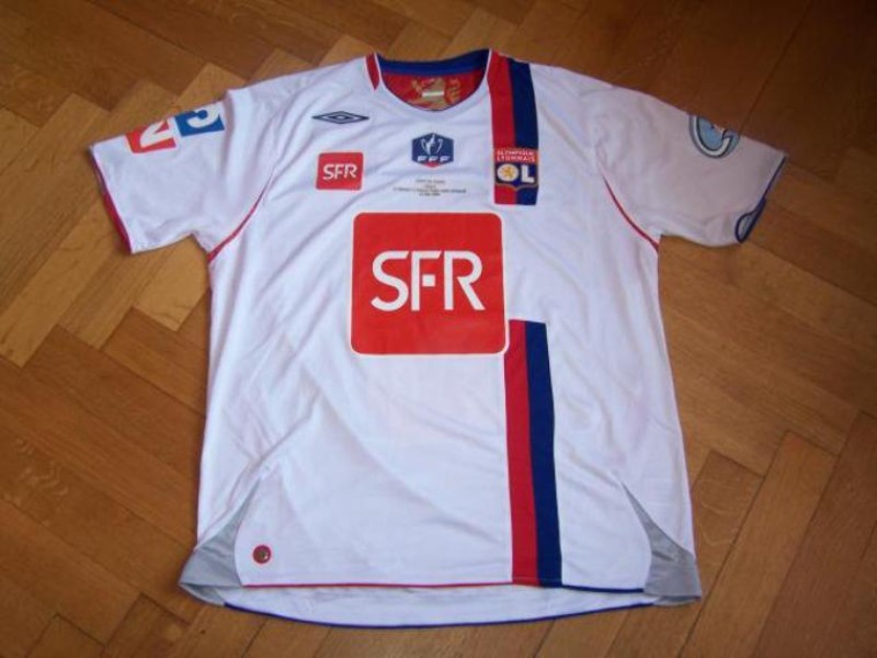 Olympique Lyonnais 2007-08 Coupe de France Final Kit