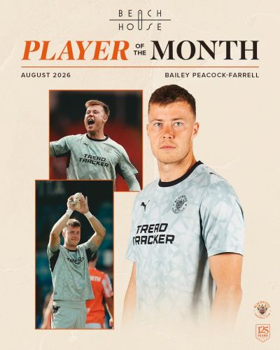 Blackpool FC 2026-27 GK Home Kit