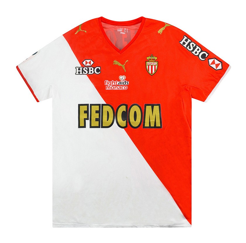 AS Monaco 2008-09 Home Kit