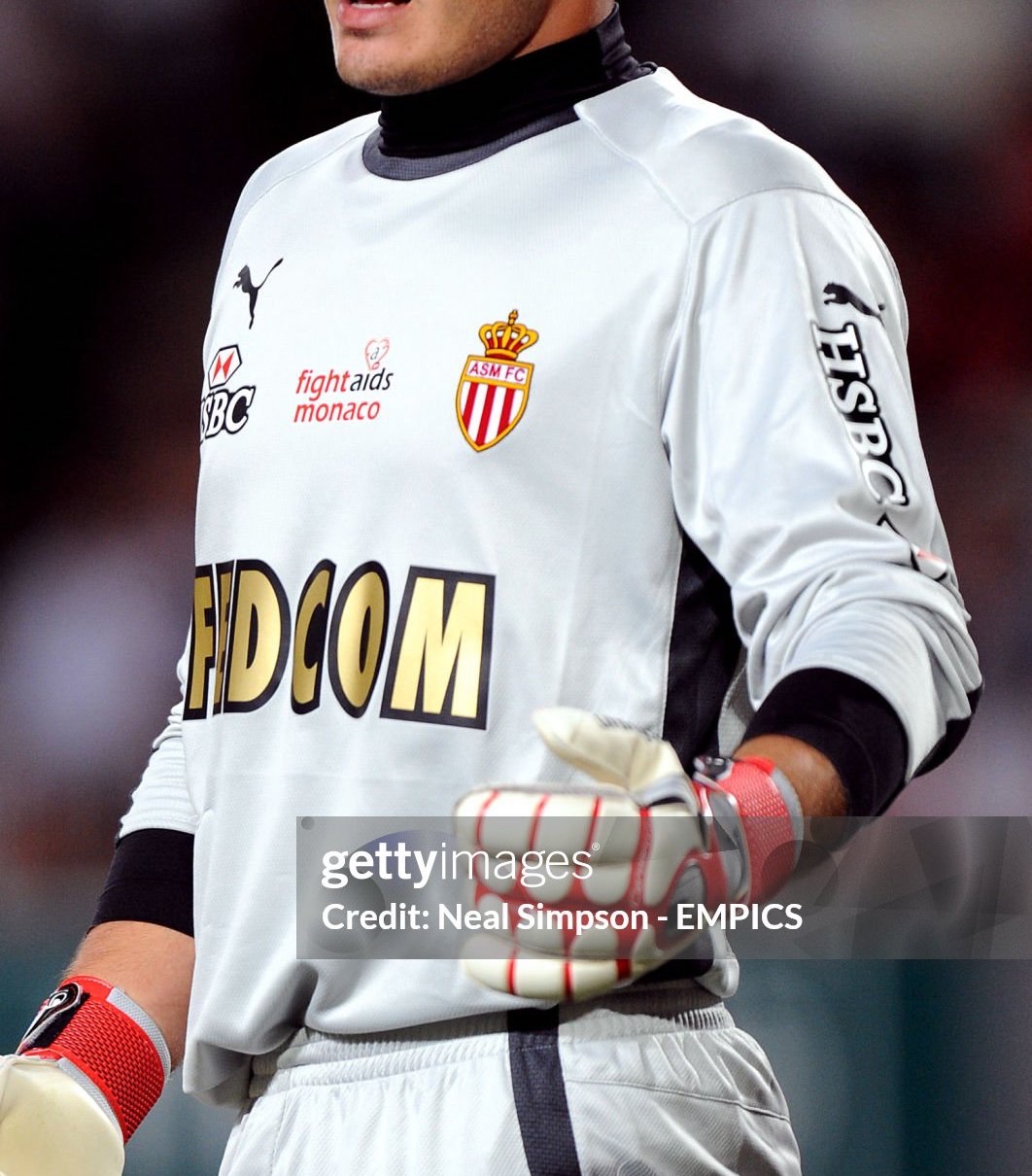 AS Monaco 2008-09 GK 2 Kit