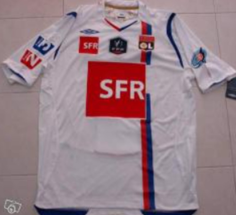 Olympique Lyonnais 2008-09 Coupe de France Home Kit