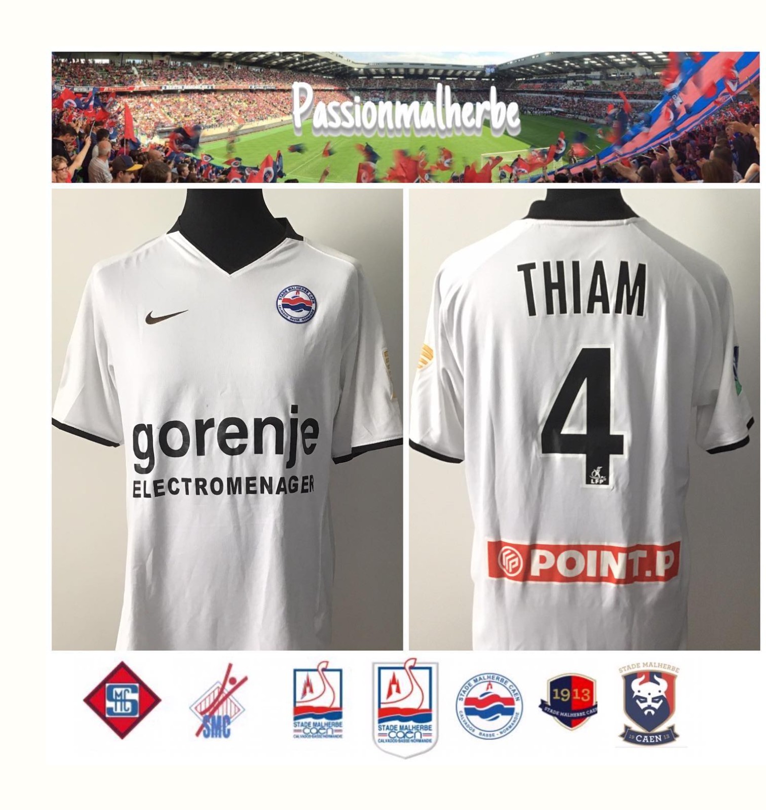 SM Caen 2008-09 Away Kit