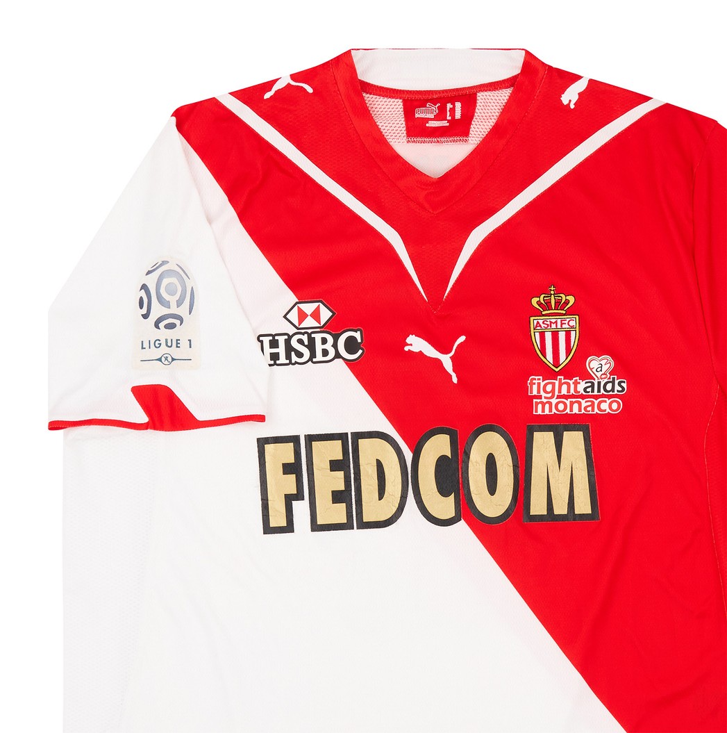 AS Monaco 2009-10 Home Kit